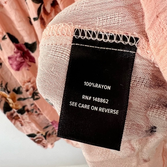 Torrid Pink Floral Swing Cami Top Plus Size - Picture 6 of 6